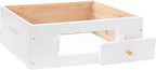 8 Frame Langstroth Beehive Medium Super Box Hand Painted Not Includes Wooden Frames & Waxed Foundations (Unassembled)